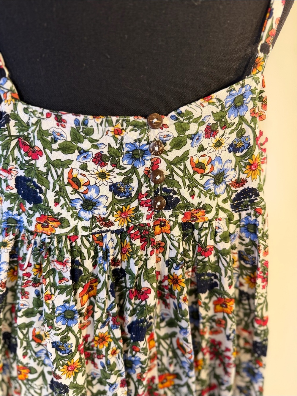 Natural Life Floral Maxi Dress, size large. - Picture 4 of 8